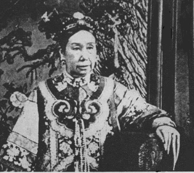 Chinese Dowager with long nails